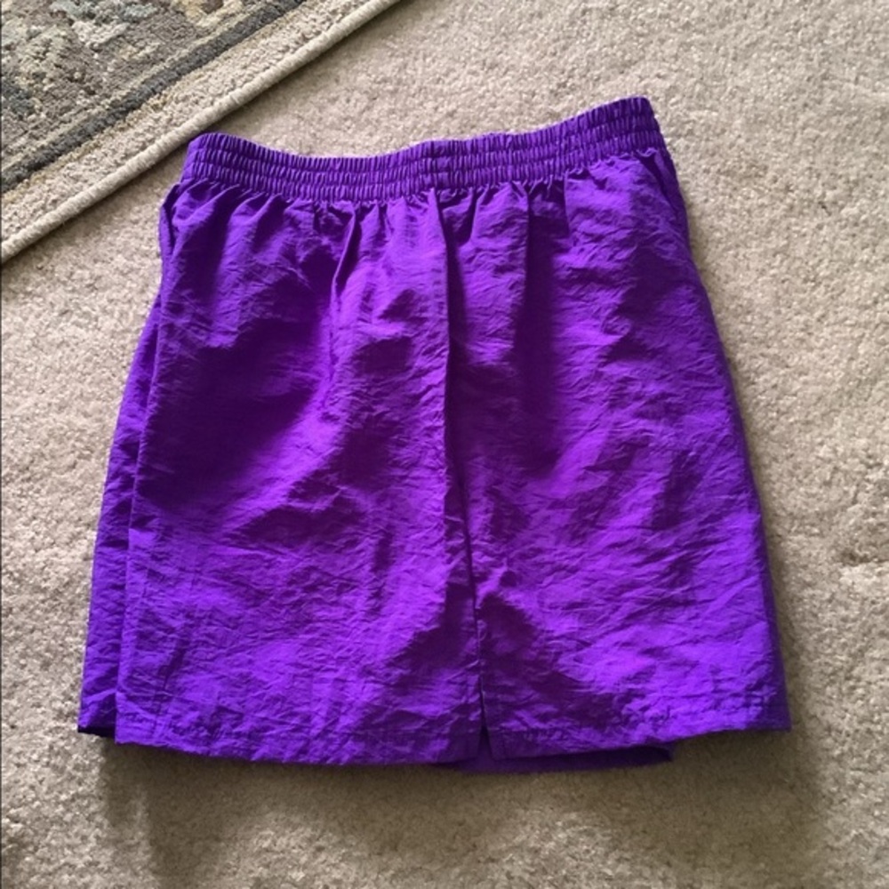 AW athletic shorts Works purple size L stretch waist. In excellent condi…